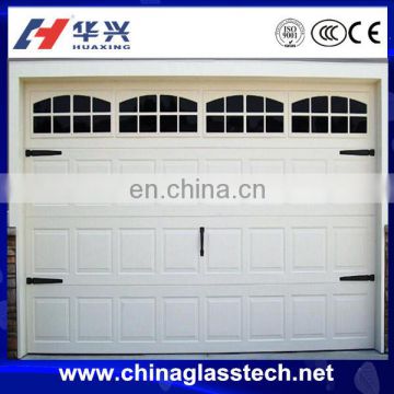 Australia standard single tempered glass china top brand upvc profile garage door window panels