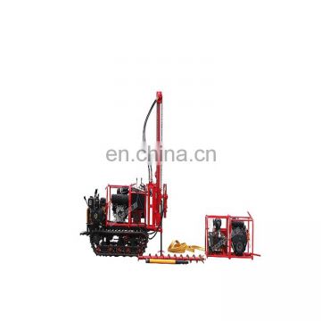 Small poprtable top drive drilling rig machine for water wells