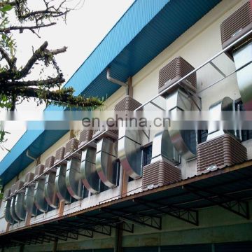Commercial warehouse green cooling system evaporative cooling