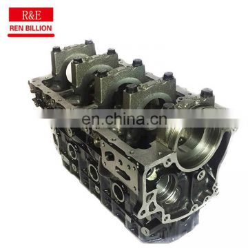 factory price high quality 4JH1 diesel engine block cylinder short block for truck
