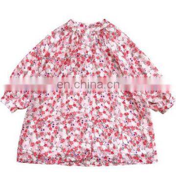 2020 girls dress princess dress mid floral skirt