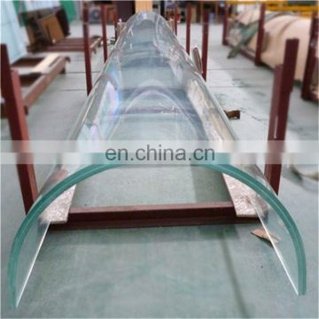 China supplier factory curved tempered glass manufacturer for commercial building