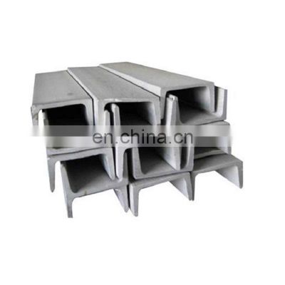 5#-40# Standard GB Sizes 316 316L Hot Rolled Stainless Steel Channel Bars Profiles with Manufacturer Prices
