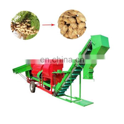 Low cost earth pea peanut seedlings Shedding picking machine