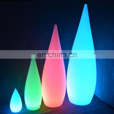 outdoor floor light for road decorative /Modern fancy RGB 16 color change dimmable solar lights outdoor led floor standing lamp