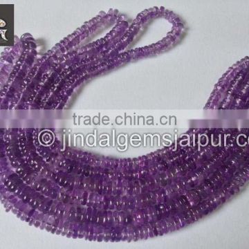 Wholesale Natural African Amethyst Smooth Tube Beads
