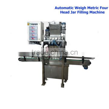 Autometic Auger filler for bottle /jar with four head