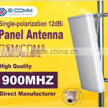 Dongguan Professional antenna manufacturer,900MHZ sigle-polarization panel antenna 12dBi