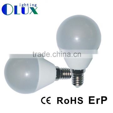 G45 LED Bulb housing E14,E27,B22 LED Bulb Light Aluminum plastic LED bulb,CE-LVD,EMC, RoHS Approved G45