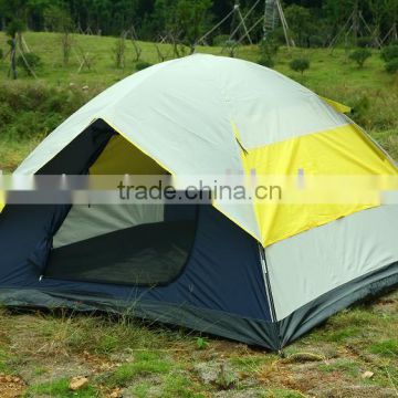 3-4 person double layer camping tent