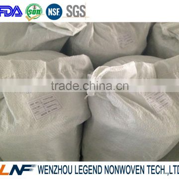 China factory 100% polyester chemical bond hot selling nonwoven curtain interlining for Peru market