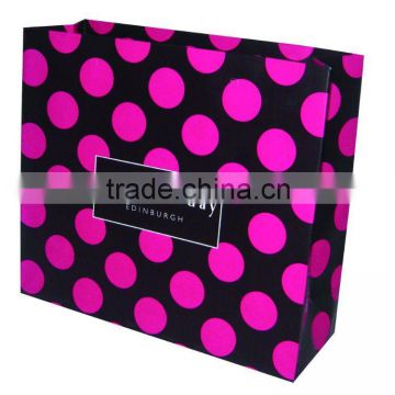 Round spots Shopping bag