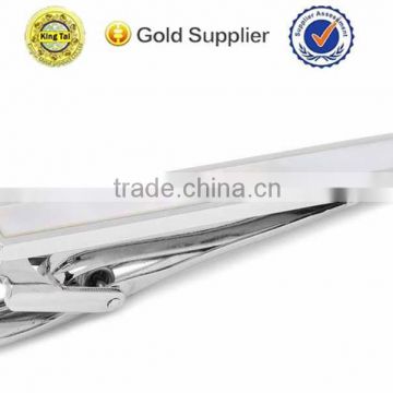trade wholesale promotional cheap high quality custom silver metal tie clip                        
                                                Quality Choice