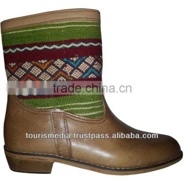 Handmade moroccan kilim boot size 39 n4 Wholesale