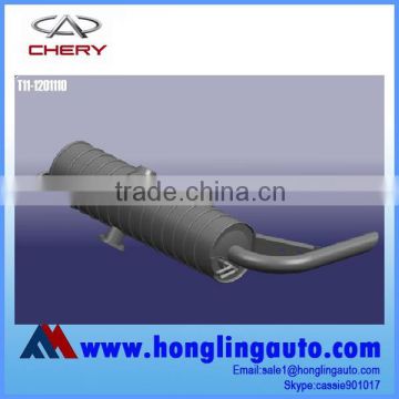 rear muffler assembly of high quality auto spare parts for Chery QQ Tiggo Yi Ruize