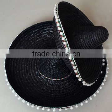 Mexican sombrero wide brim hat