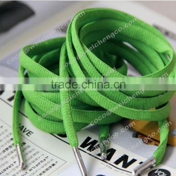 Newest gorgeous shoelace round elastic cord with hook plastic stopper cord