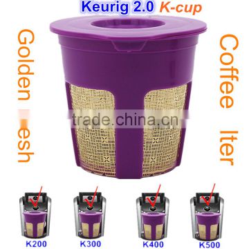 Top quality golden keurig cups, golden keurig k cup, golden individual coffee filter