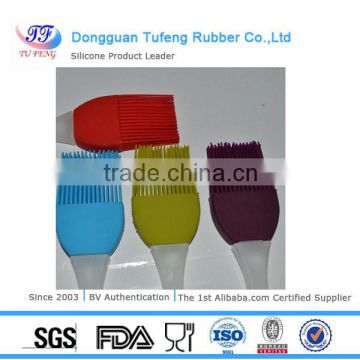 2016 Dongguan China supplier hot sale FDA/LFGB silicone basting brush for BBQ