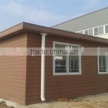 FRSTECH WPC STOCK CO LTD anti-UV tiny house 12 square meter waterproof anti-UV Stylish WPC House west africa timber logs