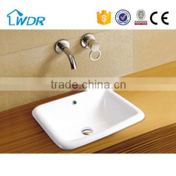 Ceramic sinple rectangular Counter Top Wash Basin                        
                                                Quality Choice