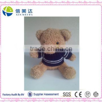 Plush Little Sweater Teddy bear Soft toy for sale