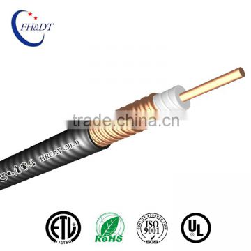 Made in China 50ohm Corrugated RF Coaxial Cable / Feeder Cable Superflexible 1/2" for telecom mobile station