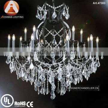 16 Light Luxury Home Maria Theresa Crystal Lamp