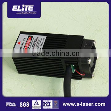 brass/aluminum 30mW-200mW output 532nm 5w laser module with TEC cooler