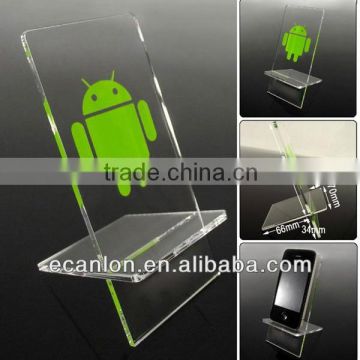 tabletop acrylic cell/mobile phone holder secure