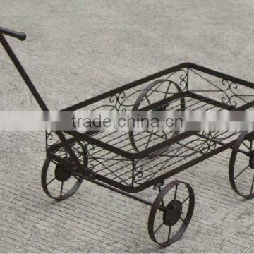 Metal garden cart