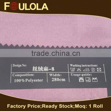 Various Good Quality Plain Dyed Curtain Fabric For Curtain