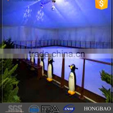 hot sale uhmwpe mobile ice rink/synthetic ice hockey shooting rink/plastic skating pad