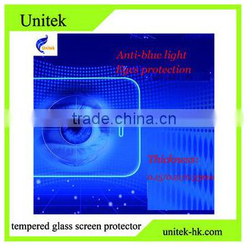 0.21mm For iphone tempered glass film anti blue light tempered glass screen protector