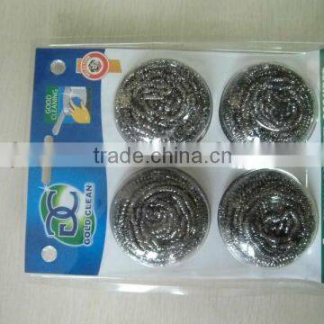 Stainless scrubber for kitchen cleaning ball packing