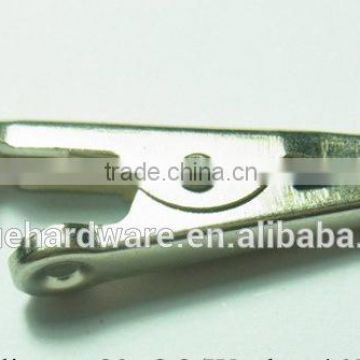 Wire rope and wire rod metal crocodile clip