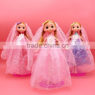 Korea dung mobile chain WEDDING DREE Barbie doll pendant sex key chain