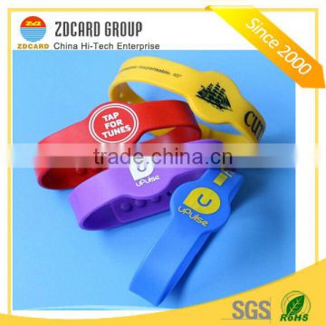 OEM Low Frequency 125khz RFID Silicone Wristband