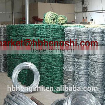Farm fencing/sheep fencing mild steel barbed wire 200m roll China Alibaba