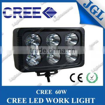 60W 6inch CREE LED Light Bar Off Road JEEP Flood Spot SUV ATV Driving 4WD 4X4 Waterproof IP67 12V 24V LED Bar Light Truck