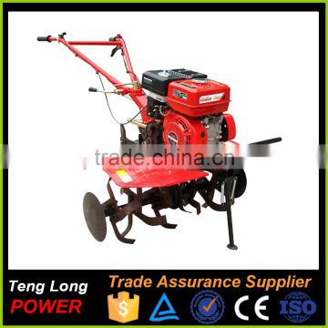 Mini Gasoline power tiller with rotary tiller blade 100% spare parts supply