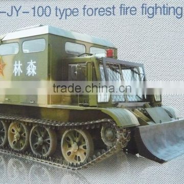 The multifunctional forest fire fighting vehicle