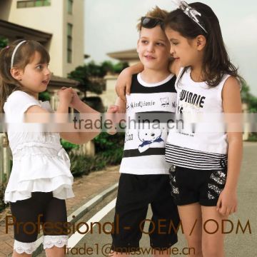 perfect matching clothing set children's summer wear