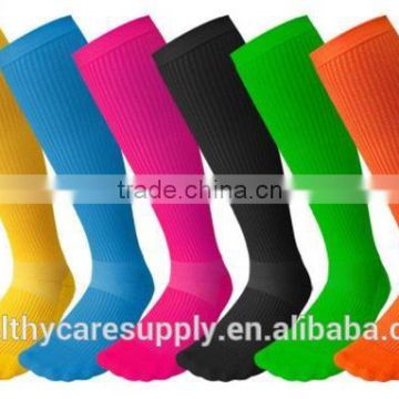 Cycling Bright Color Comfortable Compression Socks