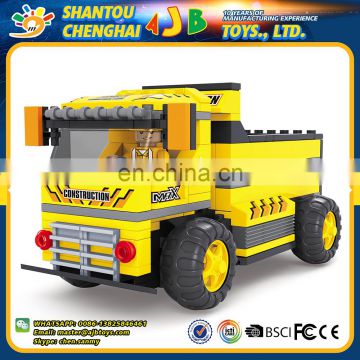 Most popular 217PCS skillful manufacture plastic building intricate block truck toy for kids