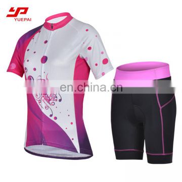 Wholesale cheap sublimation custom specialized funny women cycling jersey