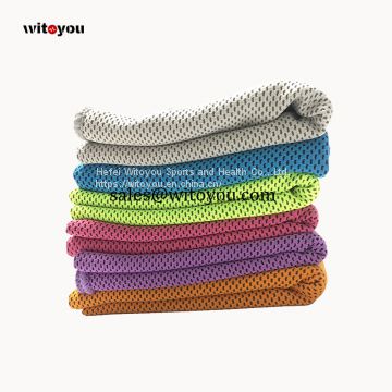 Microfiber Sports Towel Instant Cooling with Printed Logo