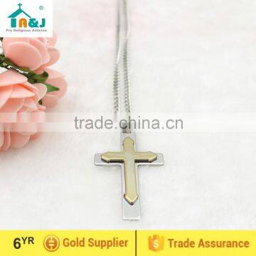 Prayer Stainless Steel Cross Pendants