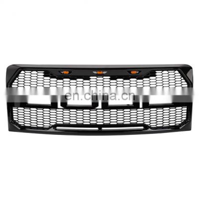 Hot sale 4x4 ABS Matt Black Replacement with LED Front Grille for Ranger F150 09-14
