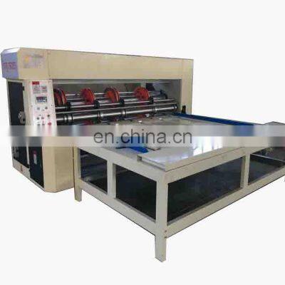 Semi Automatic Corrugated Box Printer Slotter Die Cutter Making Machine